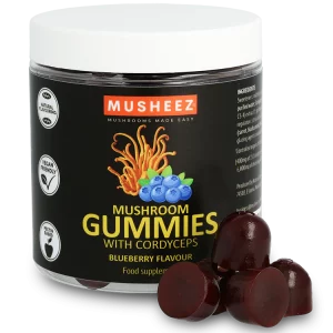 Mushroom Gummies with Cordyceps